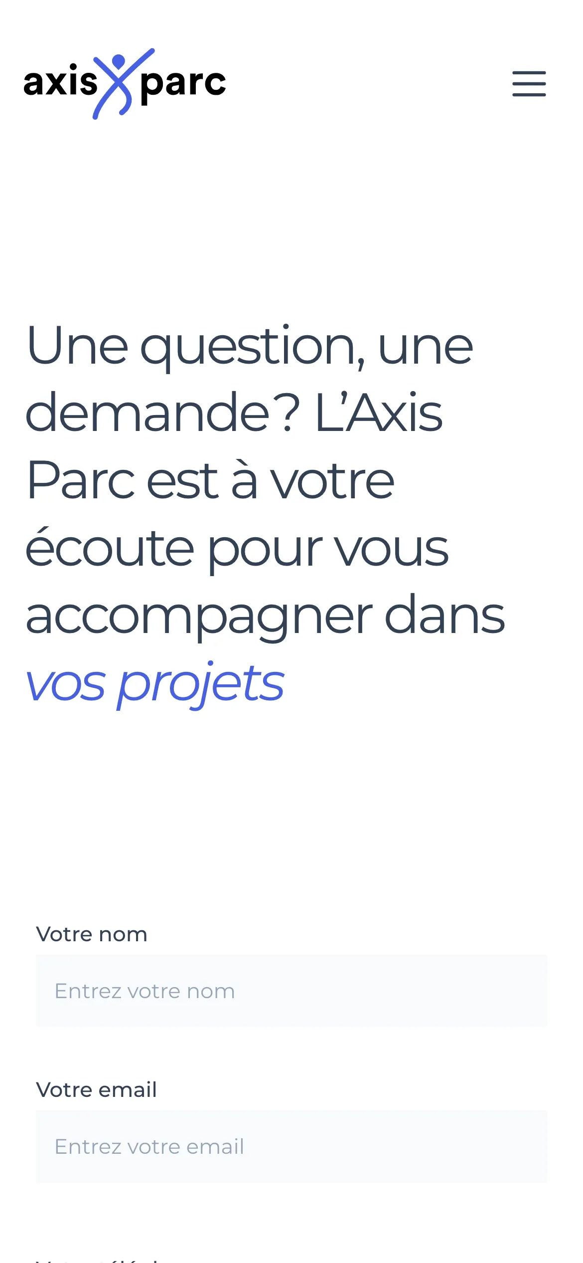 Capture d'écran mobile 3 pour Axis Parc