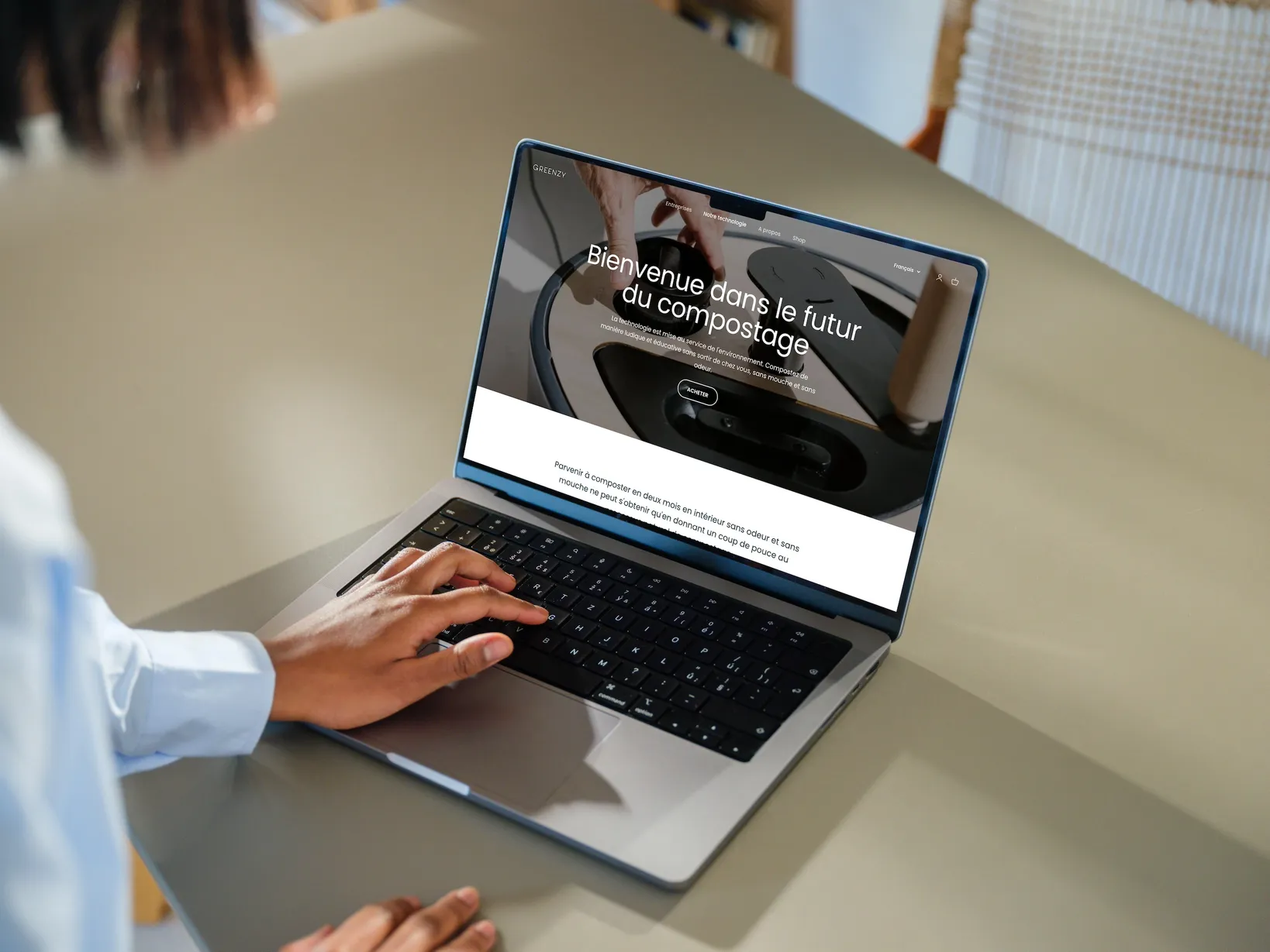 Maquette 2 pour Greenzy